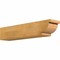 Ekena Millwork Alpine Rough Sawn Rafter Tail, Western Red Cedar, 6"W x 6"H x 32"L RFT06X06X32ALP00RWR - alternate 1